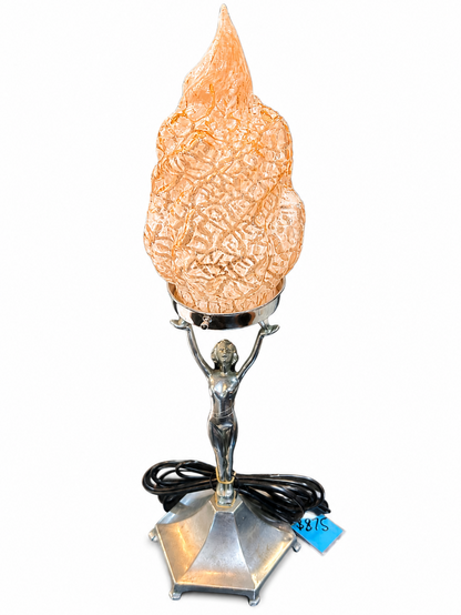 Art Deco Lady Lamp