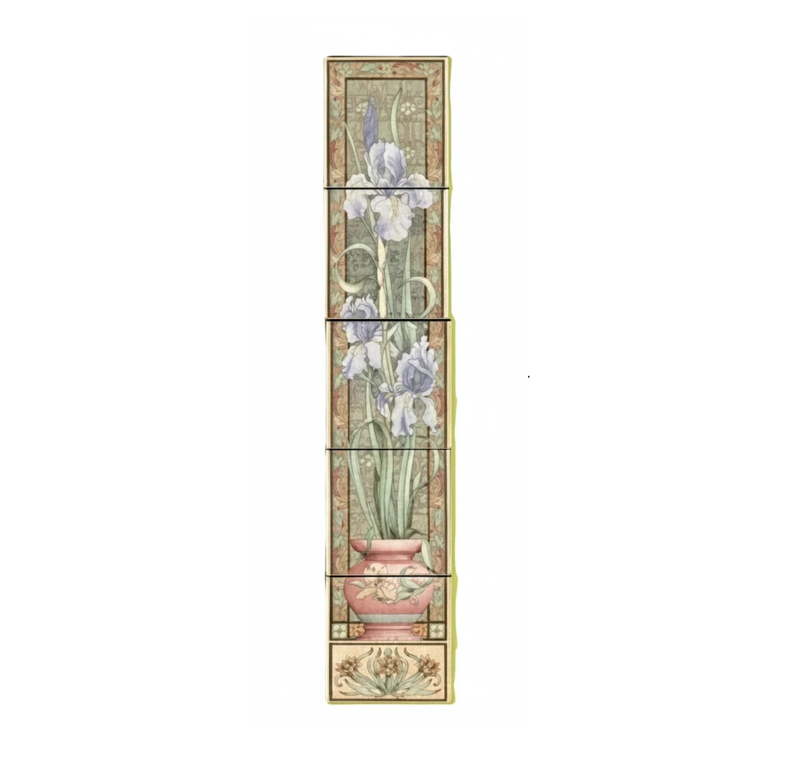 Blue Iris 5 Tile Set