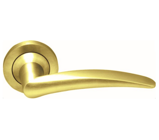 Architectural Lever - PVD Brass/Stainless Steel - Polished Brass