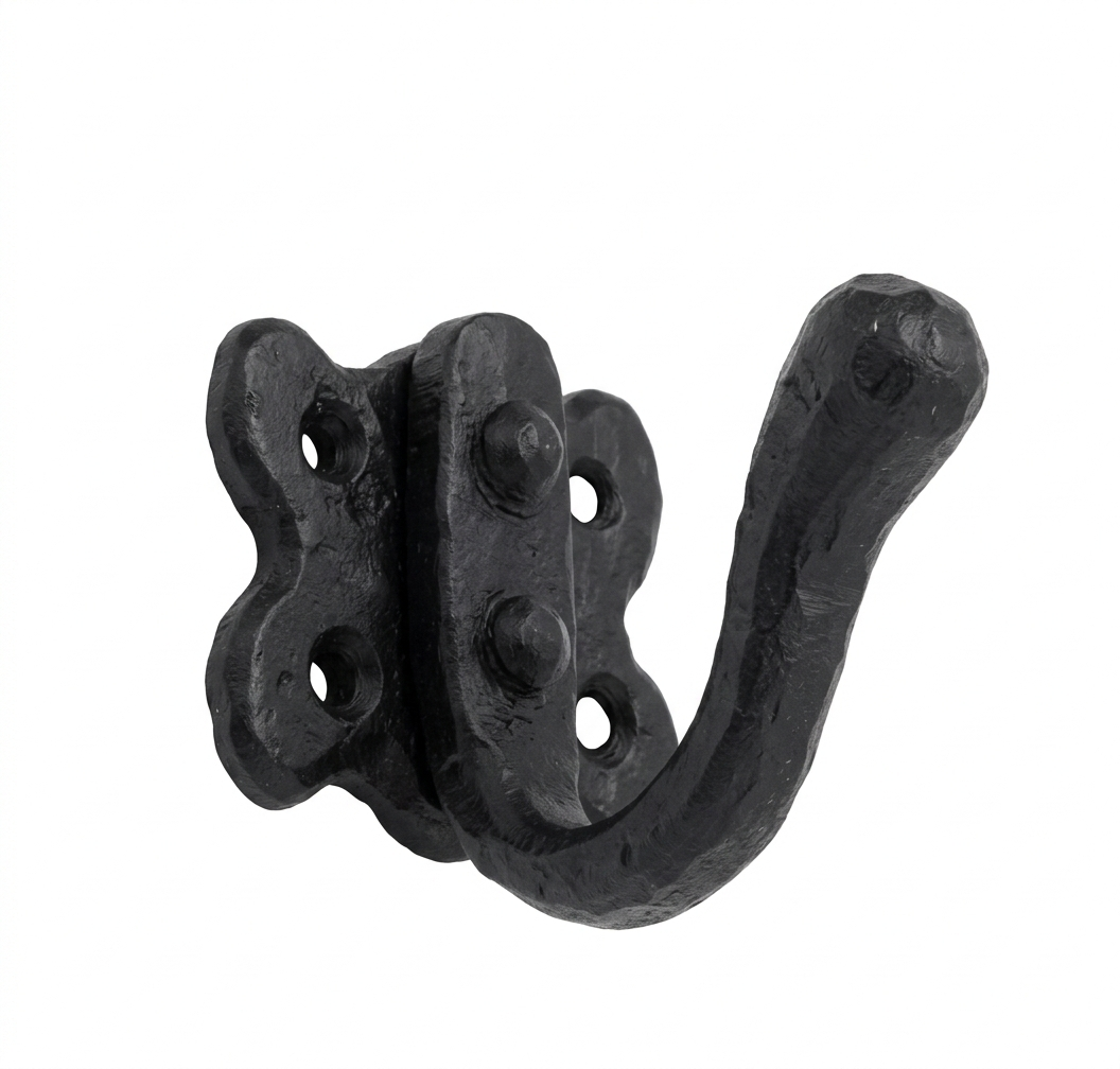 Single Hook Iron Black - 65mm