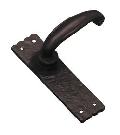 Lever Latch - Iron Matt Black - 155mm x 41mm