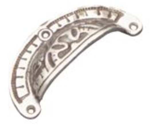 Drawer Pull - Gun Metal Finish - 19mm