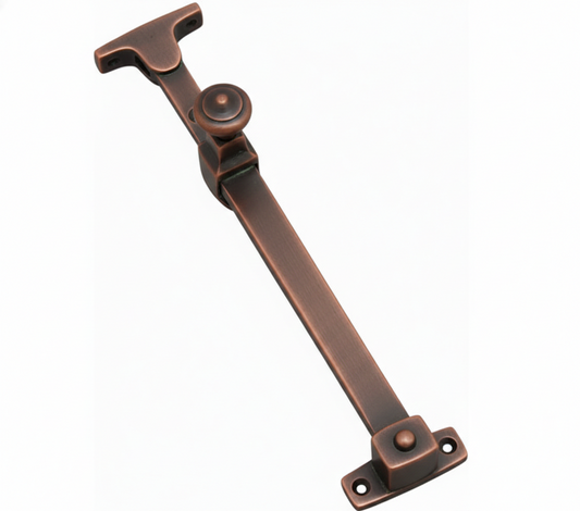 Casement Stay Telescopic Extendible Locking Pin - Antique Bronze - 300mm