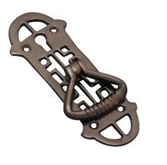 Cabinet Fitting - Antique Bronze - 105mm x 38mm
