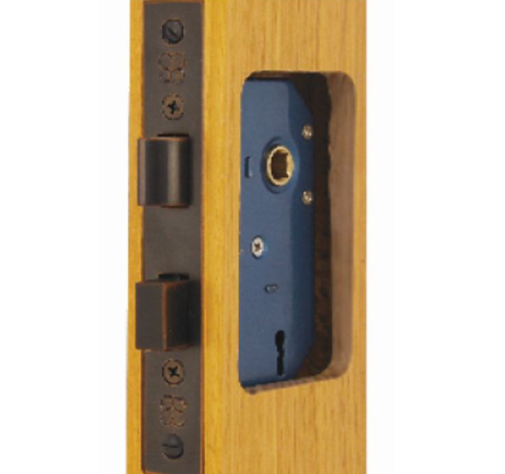 High Security Skeleton Key Entrance Lock 57mm C/C - 45mm & 60mm Backset