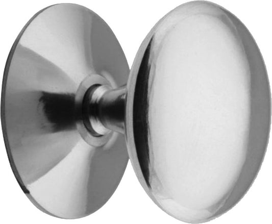 Round Cupboard Knob - Chrome Plated - 32mm