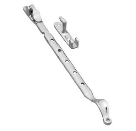 Casement Stay Side Mount - Chrome Plated - 300mm