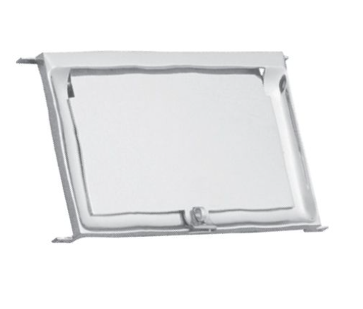 Back Opening Letter Plate - Chrome Plated - 165mm x 240mm