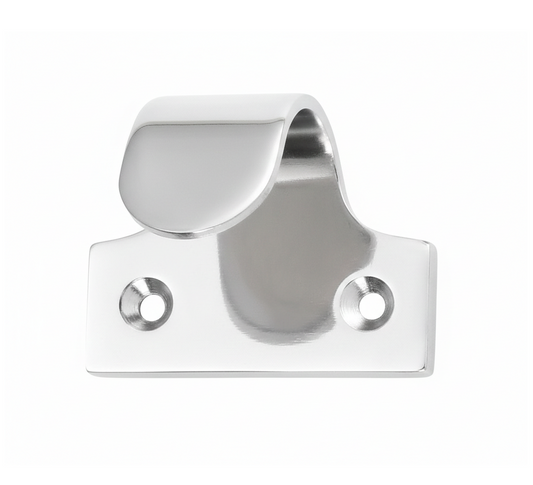 Sash Lift Ribbed - Chrome Plated - 30mm