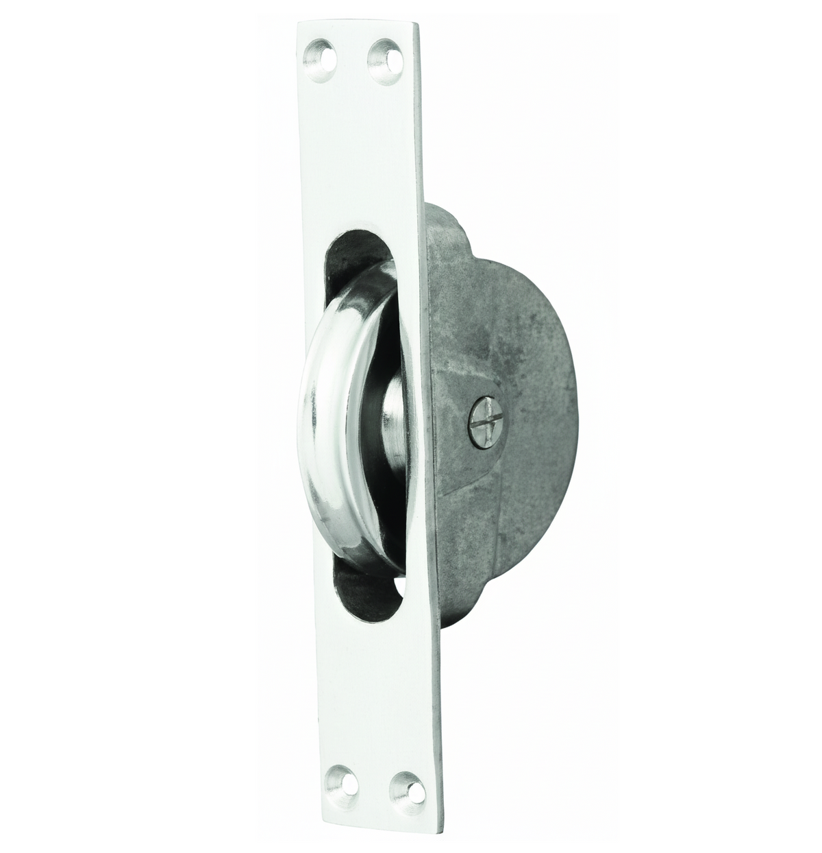 Sash Cord Pulley Bearing Mechanism - Chrome Plated