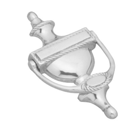 Georgian Knocker - Chrome Plated - 165mm