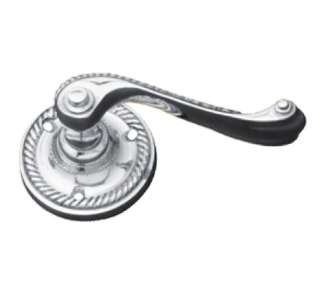 Lever Latch Georgian - Round