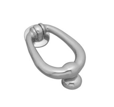 Knocker Oval - Chrome Plated