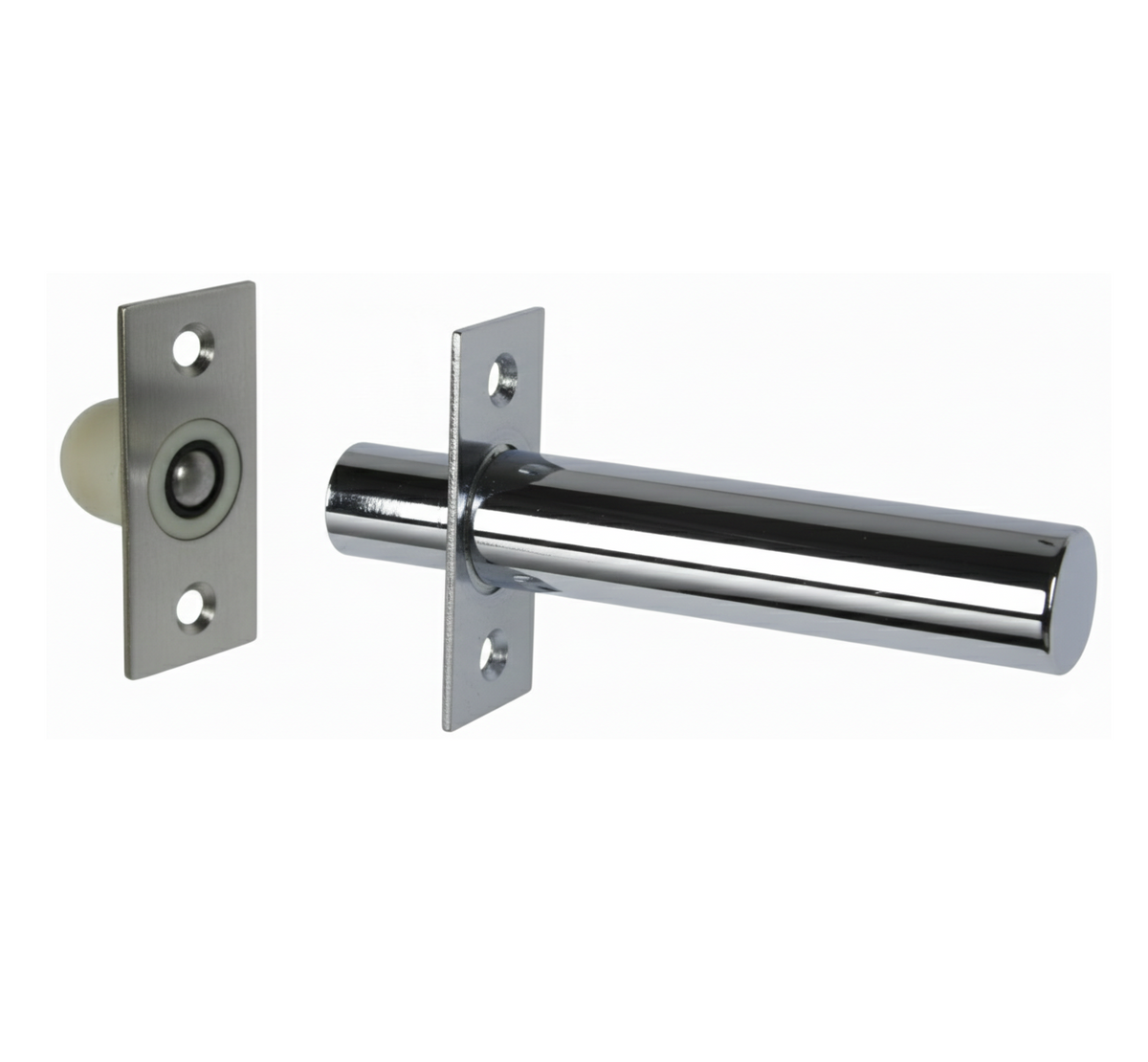 Window Lock & Key - Chrome Plated - 62mm