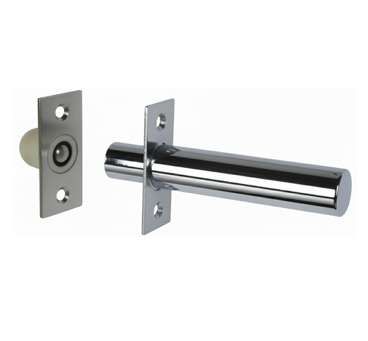 Window Lock & Key - Chrome Plated - 62mm