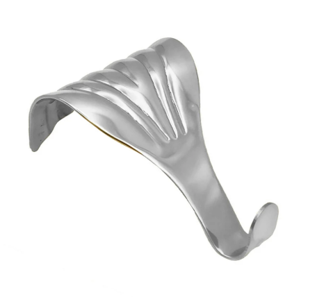 Picture Hook Shell - Chrome Plated