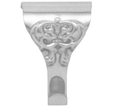 Picture Hook Vine - Polished Chrome - 35mm x 50mm
