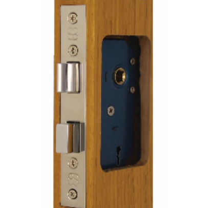High Security Skeleton Key Entrance Lock 57mm C/C - 45mm & 60mm Backset