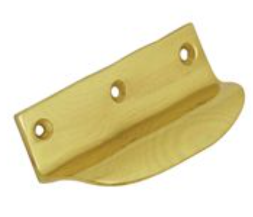 Sash Bar Lift - Polished Brass - 72mm