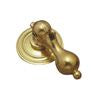 Tear Drop - Polished Brass - 32mm
