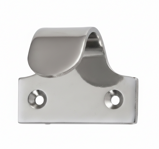 Sash Lift Ribbed - Satin Chrome - 30mm