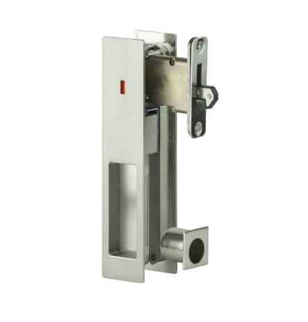 Integrated Flush Pull Sliding Door Privacy Set