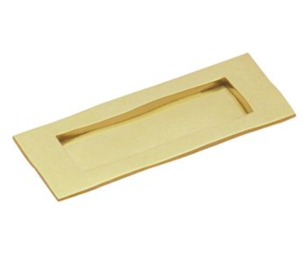 Letter Plate Polished Brass - 75mm x 205mm