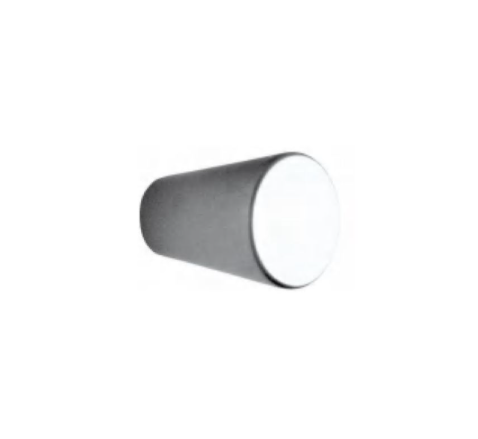 Aluminum Knob - Satin Chrome - 20mm