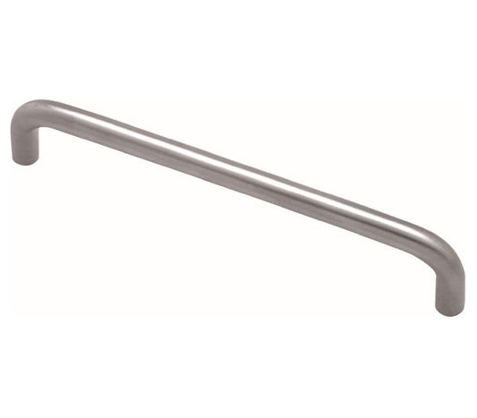 Kitchen Handle "D" Satin Stainless Steel - 10mm,  Round 106mm