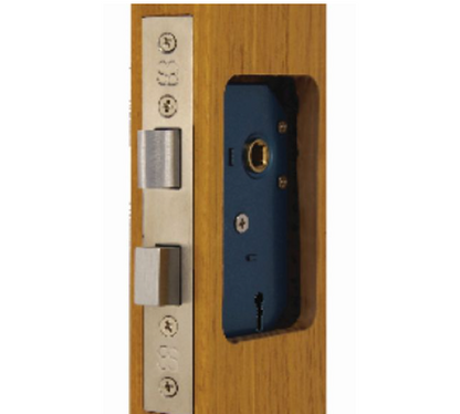 High Security Skeleton Key Entrance Lock 57mm C/C - 45mm & 60mm Backset
