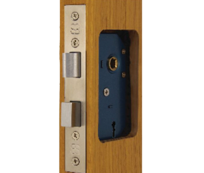 High Security Skeleton Key Entrance Lock 57mm C/C - 45mm & 60mm Backset