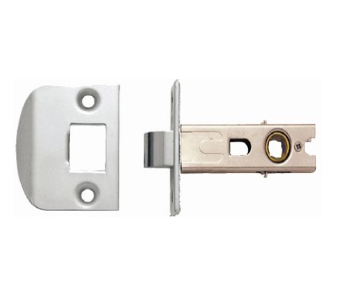 Tubular Latch Single Spring - 45mm Backset
