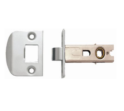 Tubular Latch Single Spring - 45mm Backset