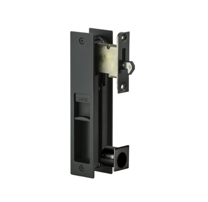 Integrated Flush Pull Sliding Door Privacy Set
