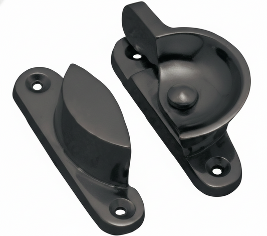 Sash Fastener Fitch - Matt Black - 65mm