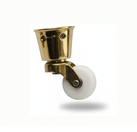 Cup Castor White Ceramic - 29mm