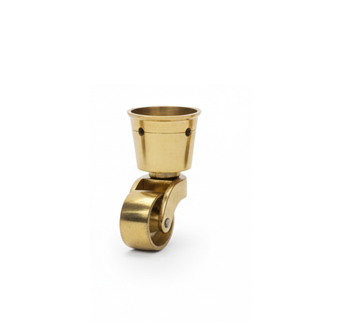 Cup Castor Brass - 29mm