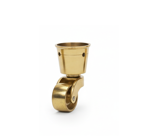 Cup Castor Brass - 38mm