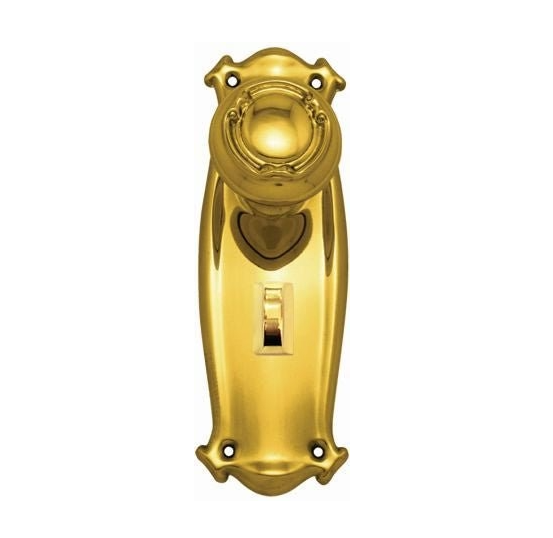 Scroll Knob Latch Passage Set