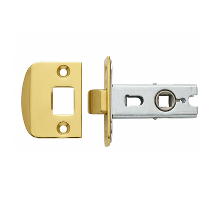 Tubular Latch Single Spring - 45mm Backset