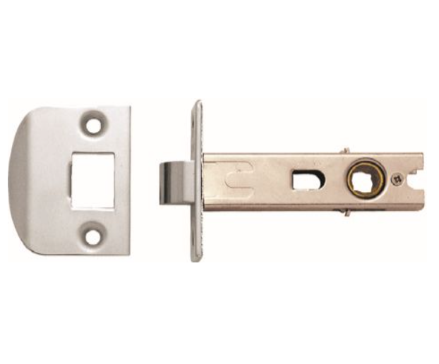 Tubular Latch Double Spring - 60mm Backset
