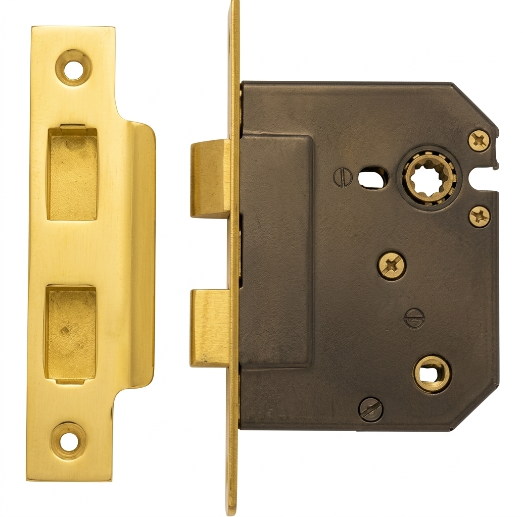 Privacy Bathroom Integrated Lock 57mm C/C - 45mm & 60mm Backset