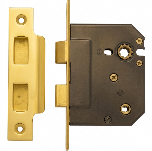 Privacy Bathroom Integrated Lock 57mm C/C - 45mm & 60mm Backset