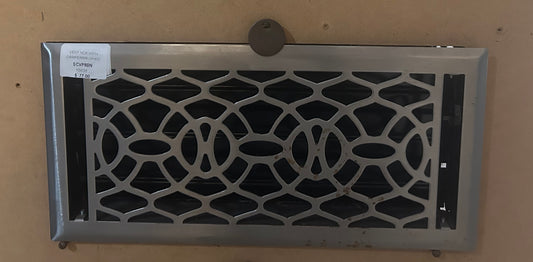 Vent with Damper Brushed Nickel