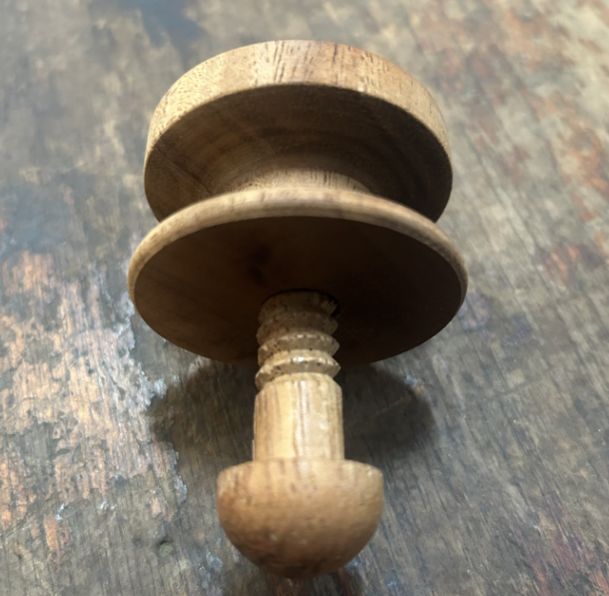 Timber Cupboard Knob - Pine Finish