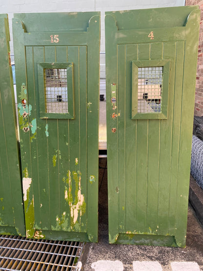Set of 13 Framed and Boarded Doors