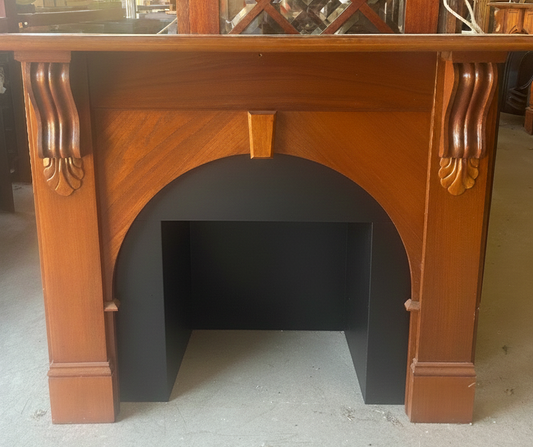 Timber Fireplace Mantle