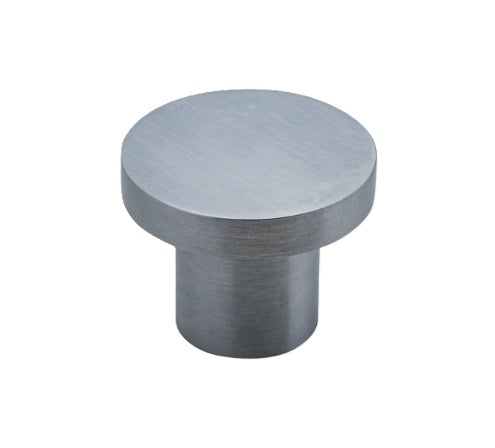 Osaka Cupboard Knob P30xD38mm - Brushed Chrome