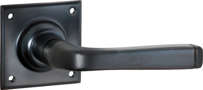Menton Lever - Square Rose Backplate