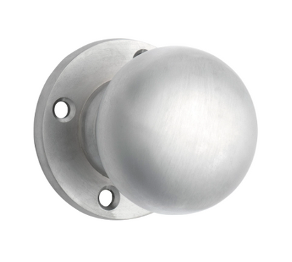 Retro Fit Mortice Knob – Round Rose